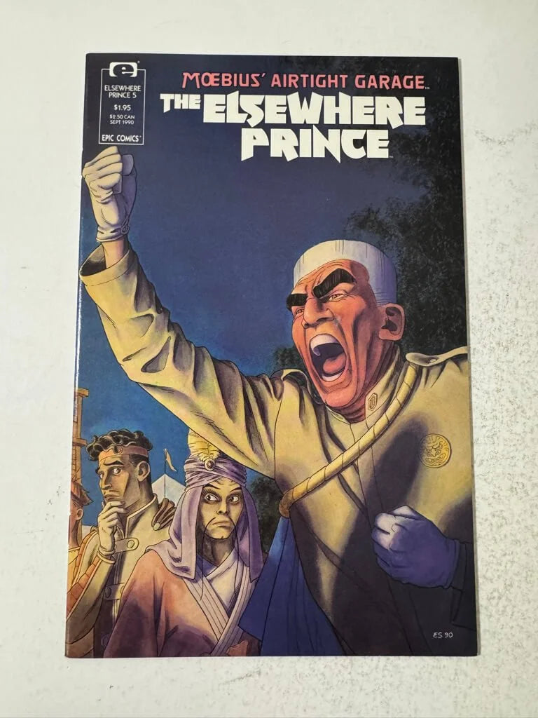 MOEBIUS' AIRTIGHT GARAGE THE ELSWHERE PRINCE #1-6 NM Set