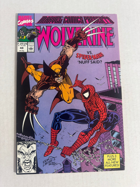 MARVEL COMICS PRESENTS #48 NM- Erik Larsen Cover