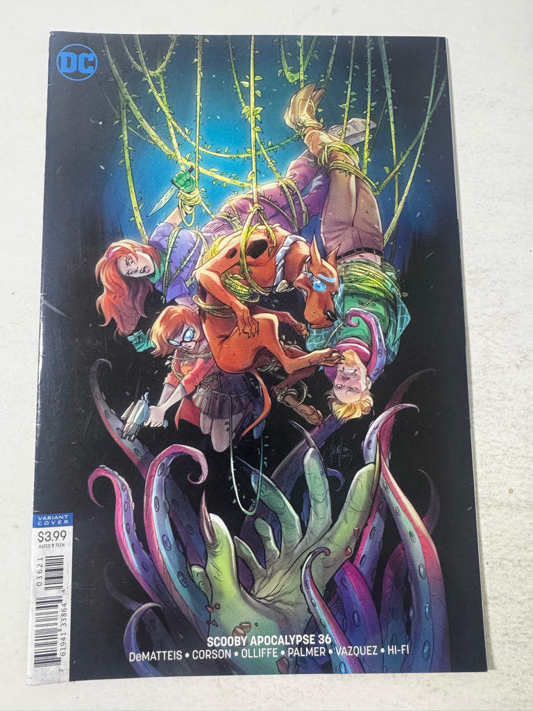 SCOOBY APOCALYPSE #36 VF Mirka Andolfo B Variant