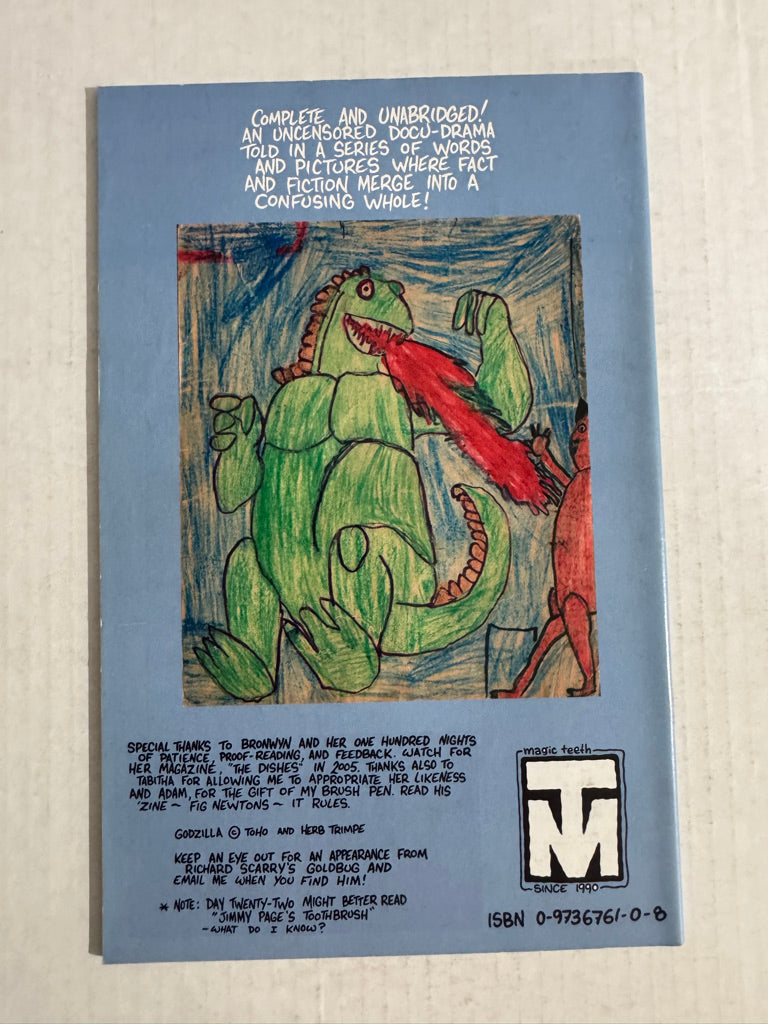 THE MAGIC TEETH DAILIES VOLUME #1 NM SIGNED by Gareth Kyle Guadin