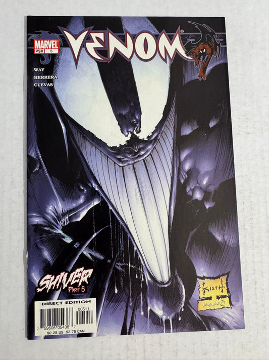 VENOM #5 NM- Sam Kieth Cover