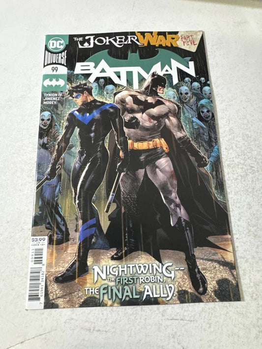 BATMAN #99 Vol 3 NM Jorge Jimenez Cover