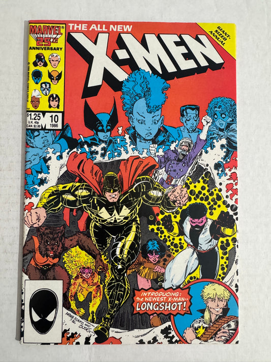 UNCANNY X-MEN ANNUAL #10 NM 1985 Arthur Adams Cover 1ST APPEARANCE