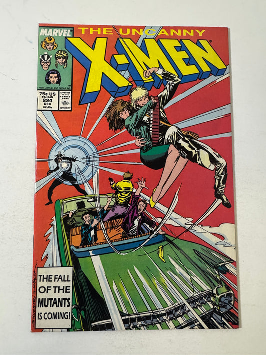 UNCANNY X-MEN #224 VF+