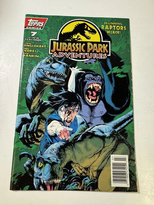 JURASSIC PARK ADVENTURES # VF/NM NEWSSTAND