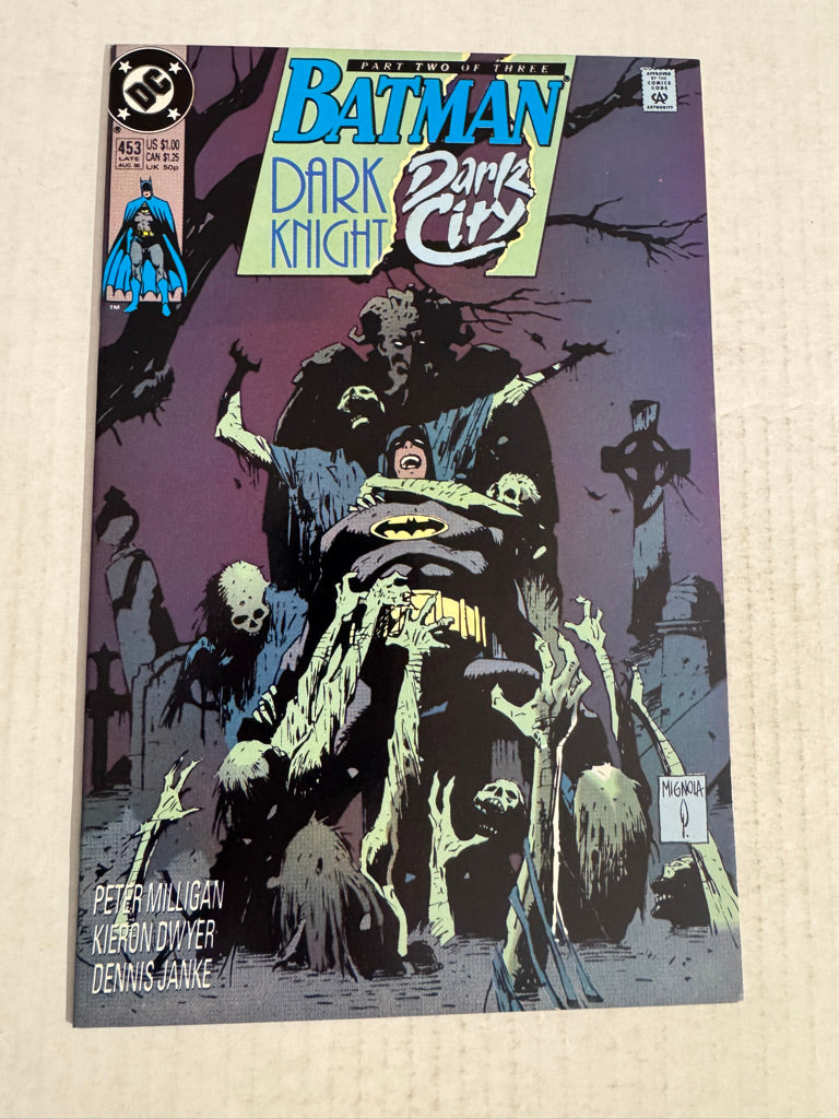 BATMAN #453 NM- Mike Mignola Cover