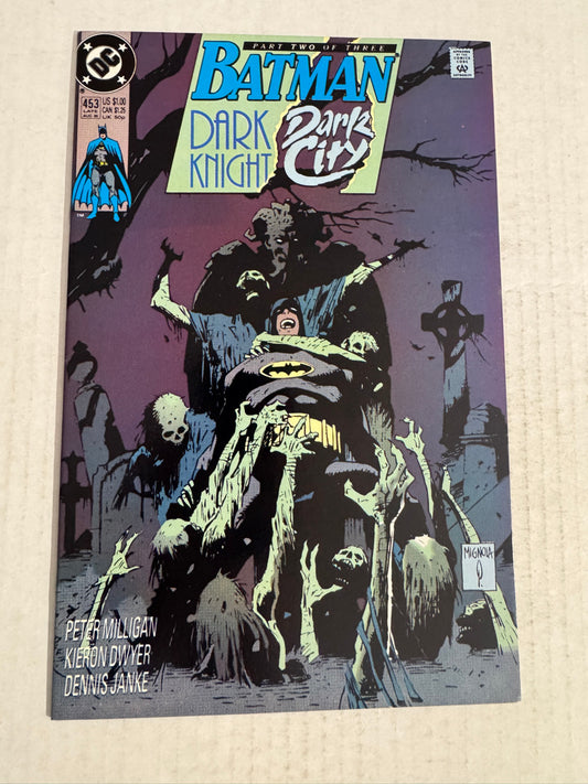 BATMAN #453 NM- Mike Mignola Cover