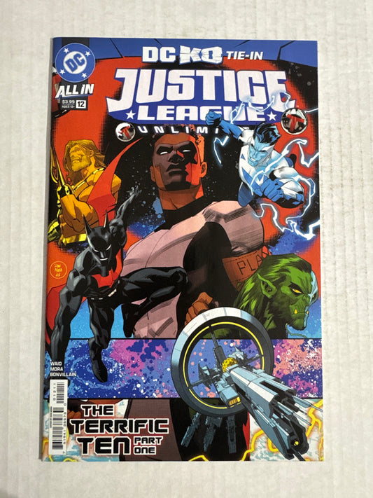 JUSTICE LEAGUE UNLIMITED #12 NM Dan Mora Cover