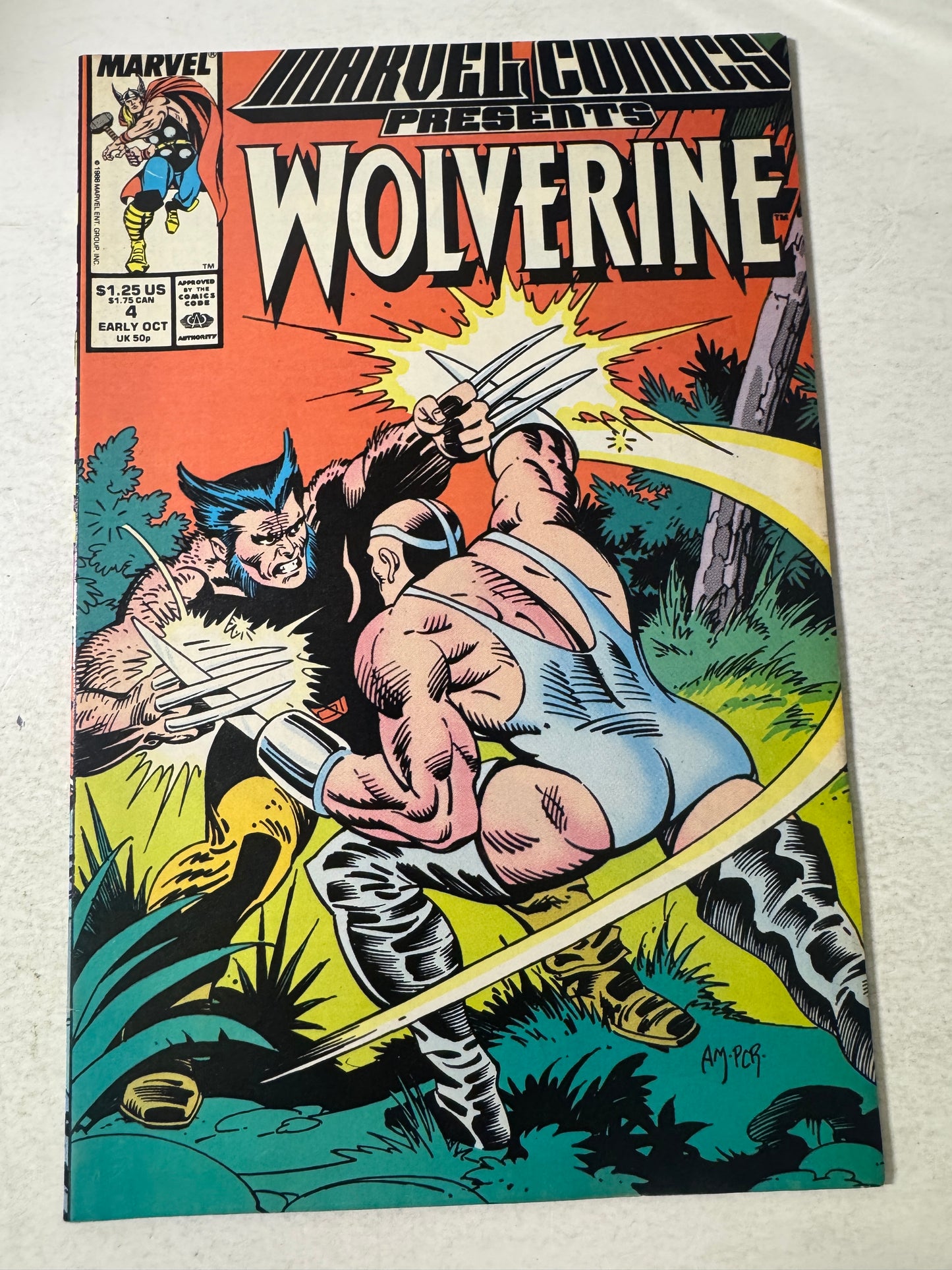 MARVEL COMICS PRESENTS #4 VF/NM