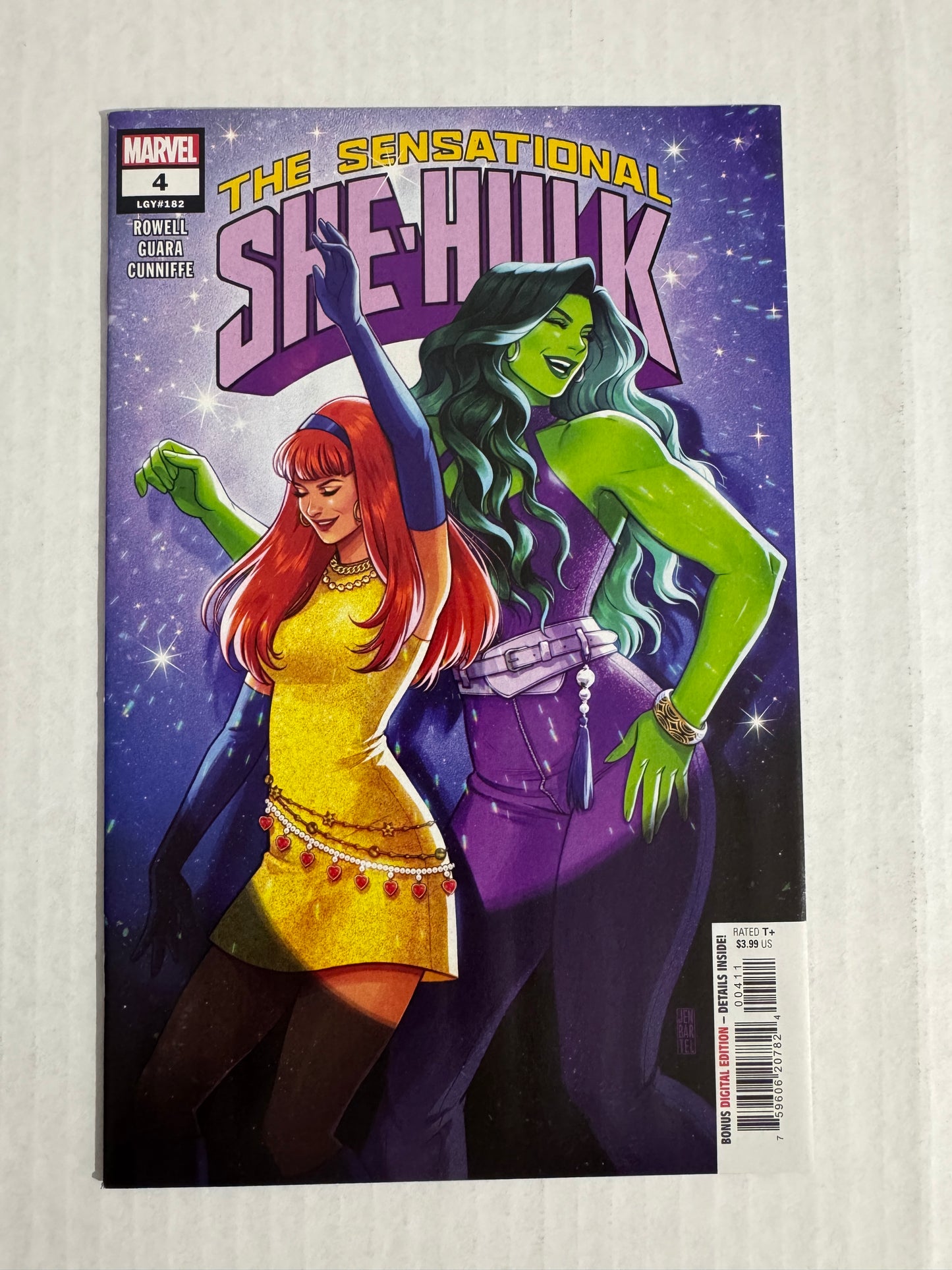 SENSATIONAL SHE-HULK #4 Vol 2 NM Jen Bartel Cover