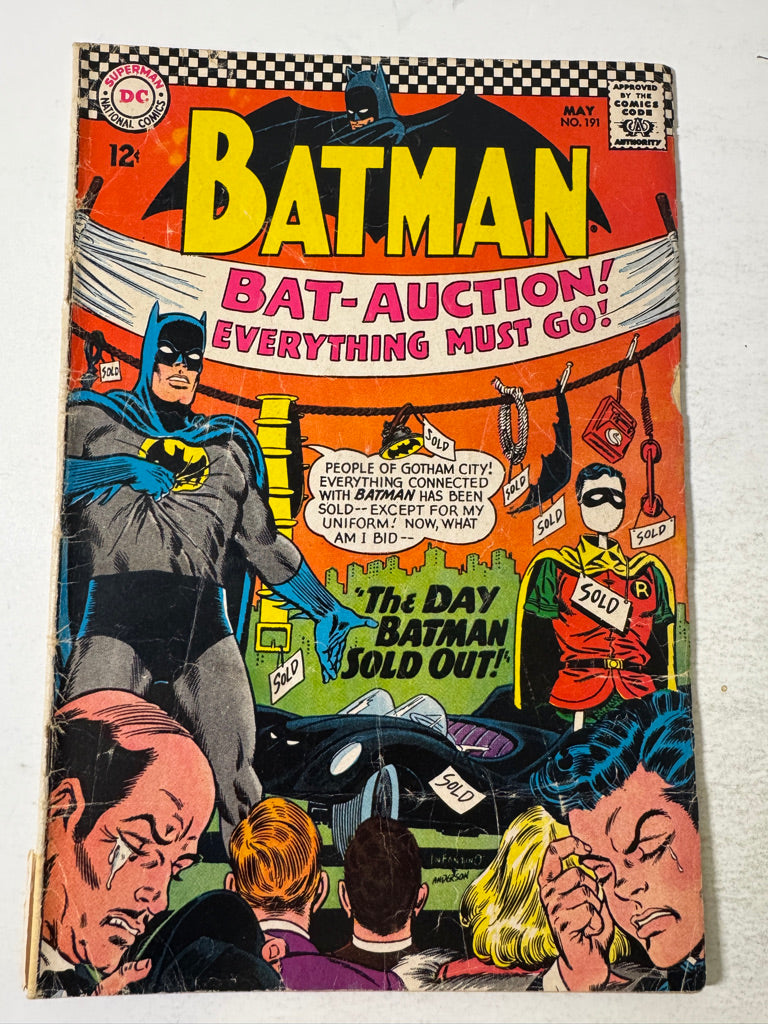 BATMAN #191 GD