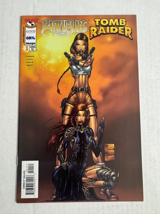 WITCHBLADE TOMB RAIDER #1 NM Michael Turner Variant
