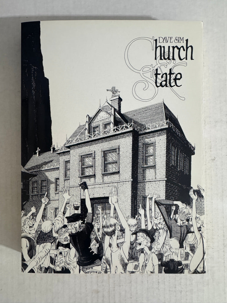CEREBUS BOOK 3 CHURCH & STATE TPB NM- 1st Print SIGNED by Dave Sim