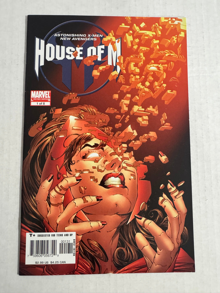 HOUSE OF M #1 NM- 1:20 Joe Quesada Variant
