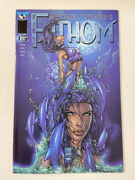 FATHOM #1 Michael Turner Dolphin Cover