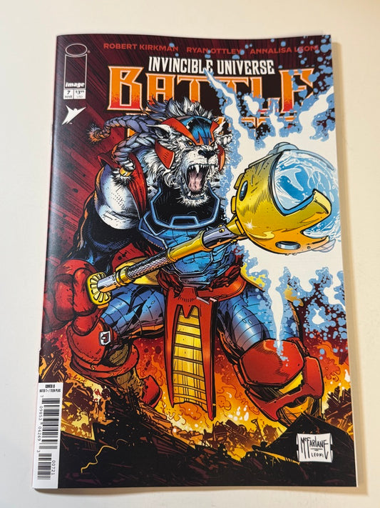 Invincible Universe BATTLE BEAST #7 NM Todd McFarlane Variant