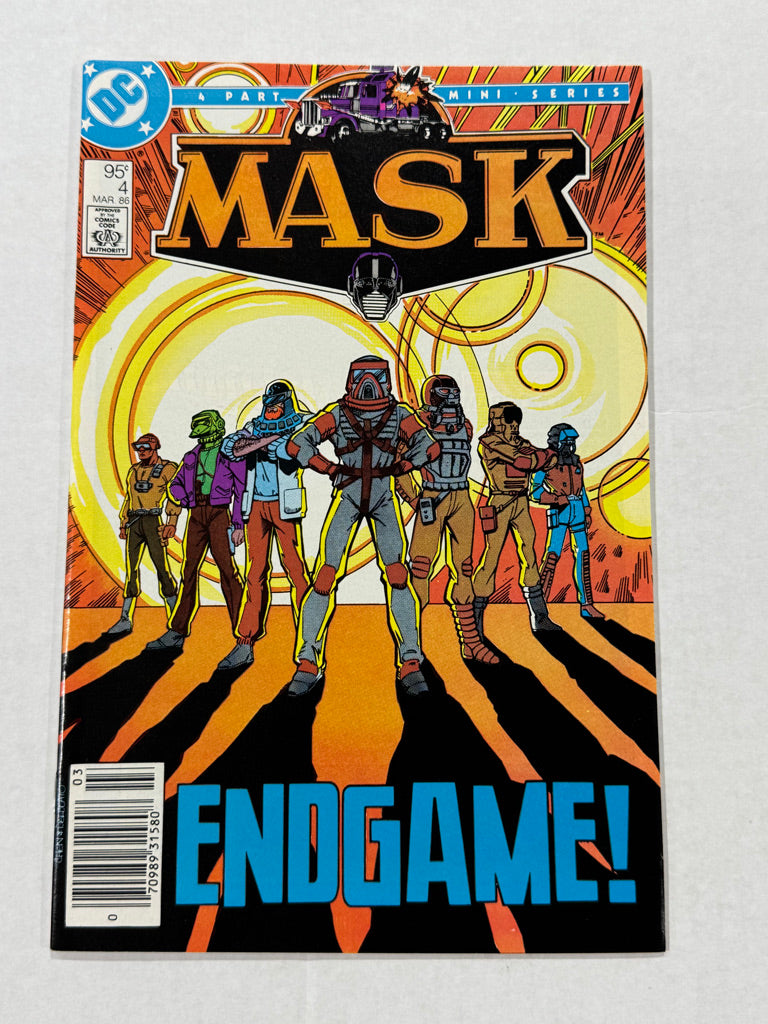 MASK #1-4 NM- CANADIAN PRICE VARIANT SET 1ST APPEARANCE