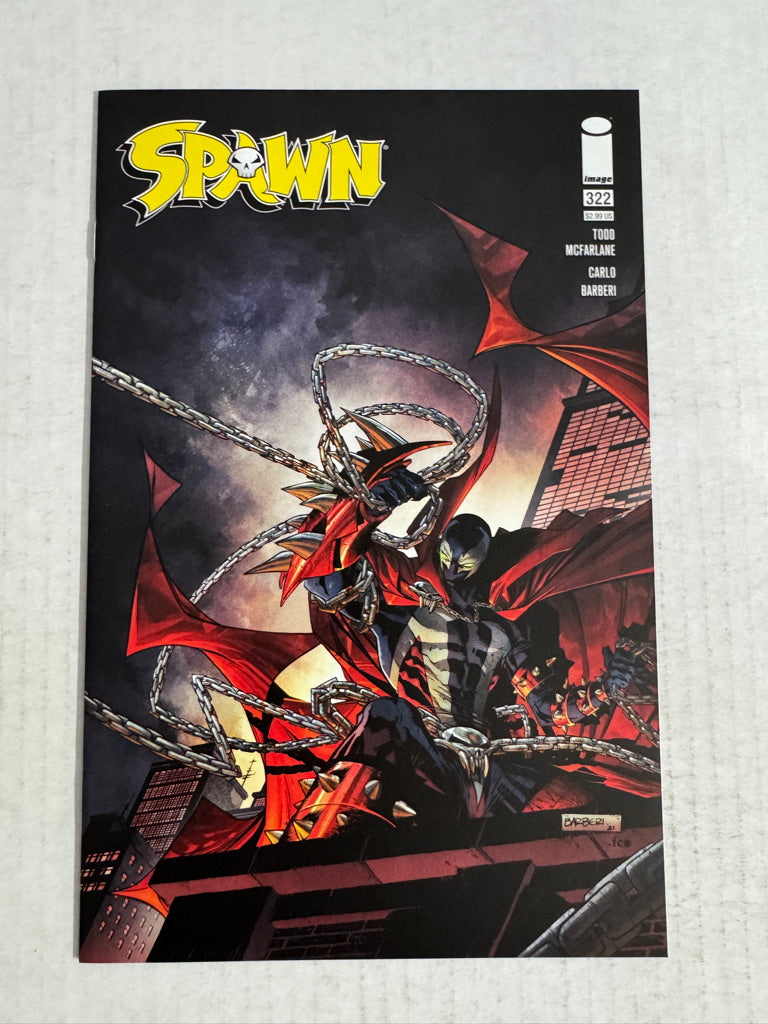 SPAWN #322 NM Barberi Variant