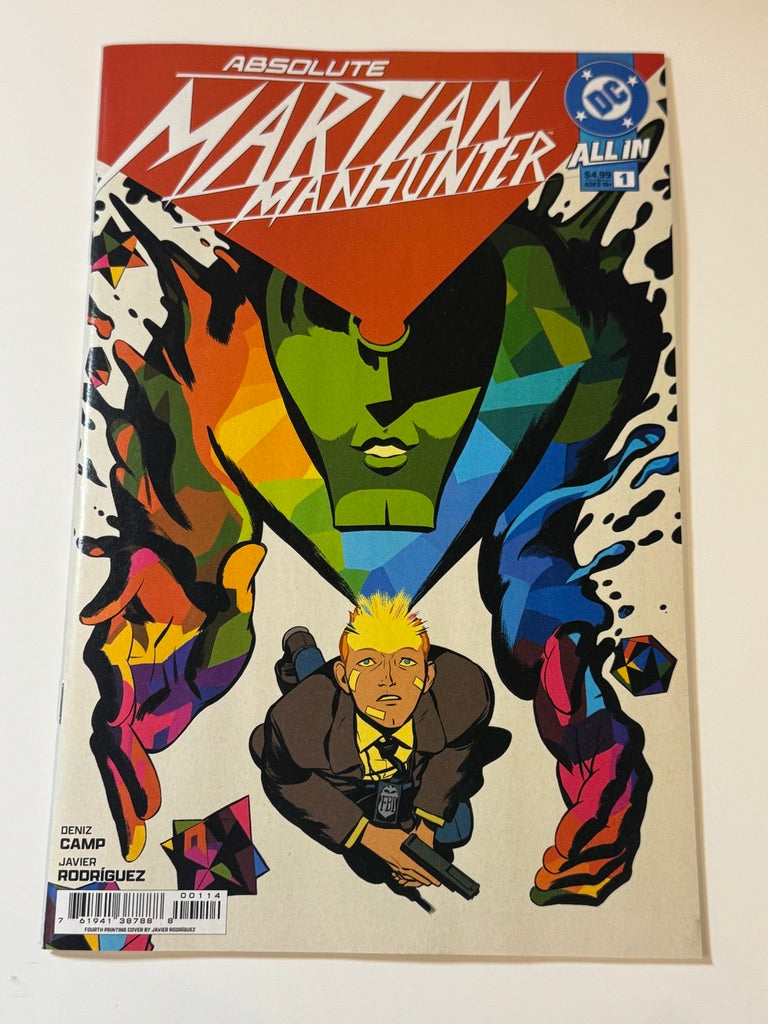 ABSOLUTE MARTIAN MANHUNTER #1 NM 4th Print Variant