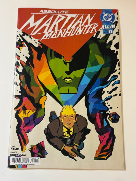 ABSOLUTE MARTIAN MANHUNTER #1 NM 4th Print Variant