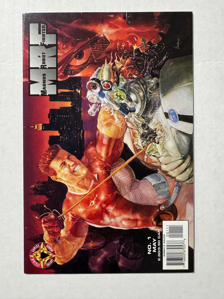 MAGNUS ROBOT FIGHTER #1 Vol 2 NM- Variant