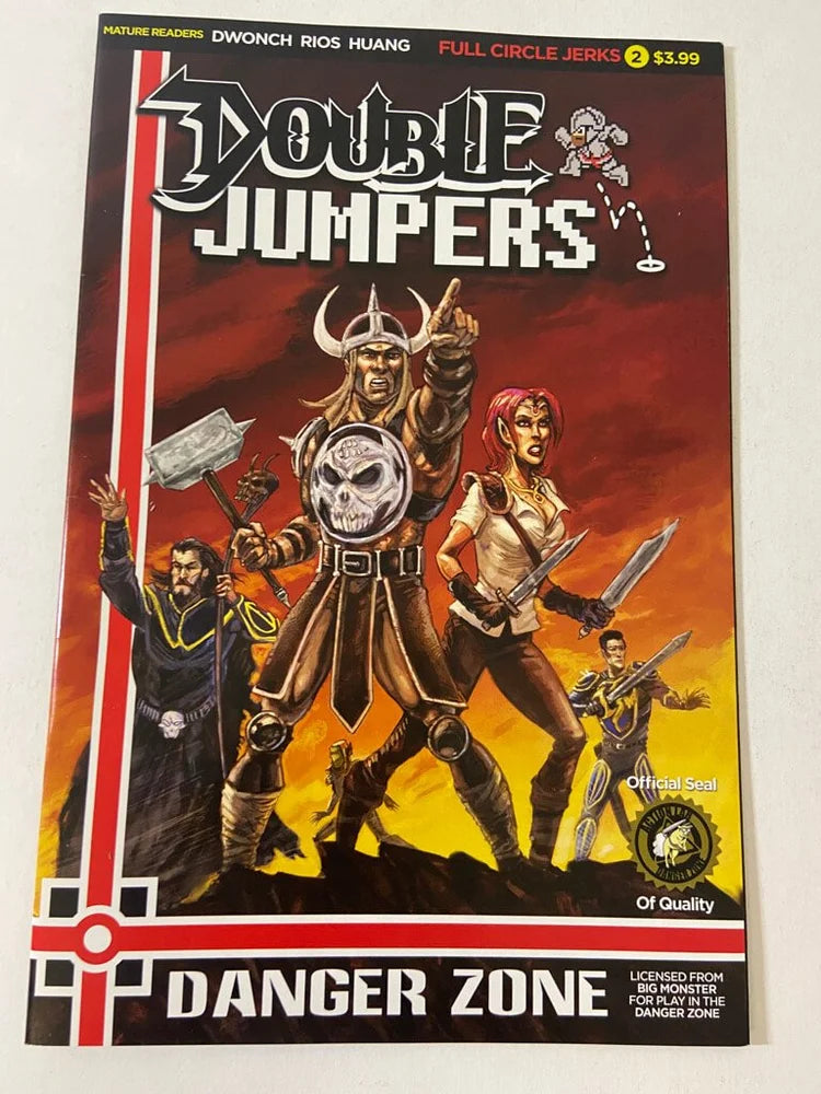DOUBLE JUMPERS #2 NM Video Game Variant