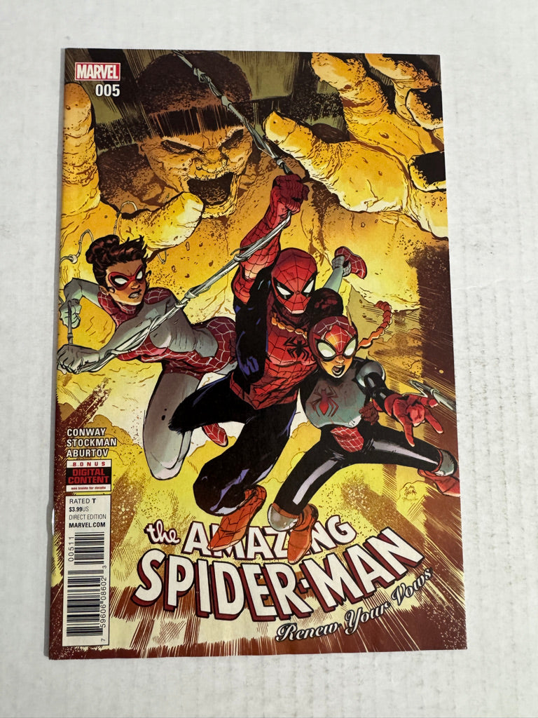 AMAZING SPIDER-MAN RENEW YOUR VOWS #5 Vol 2 NM- Ryan Stegman Cover