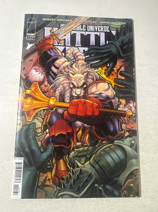 Invincible Universe BATTLE BEAST #1 NM 1:50 Arthur Adams Variant