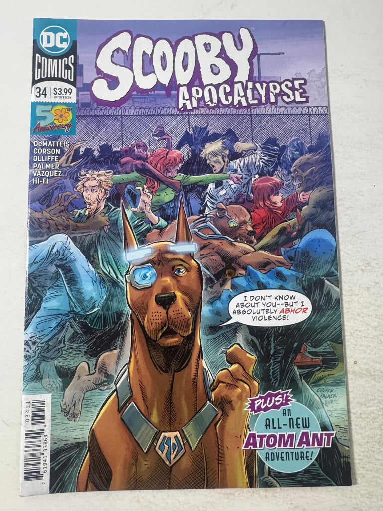 SCOOBY APOCALYPSE #34 NM