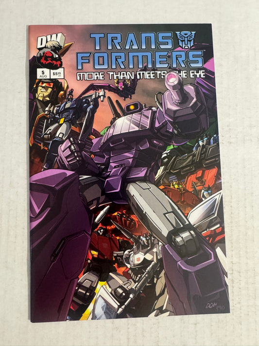 TRANSFORMERS More Than Meets The Eye #5 NM