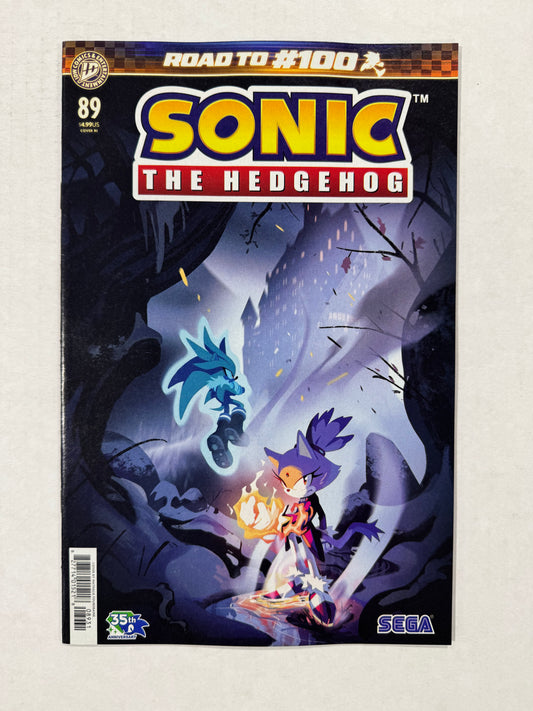SONIC THE HEDGEHOG #89 NM 1:15 Nathalie Fourdraine Variant