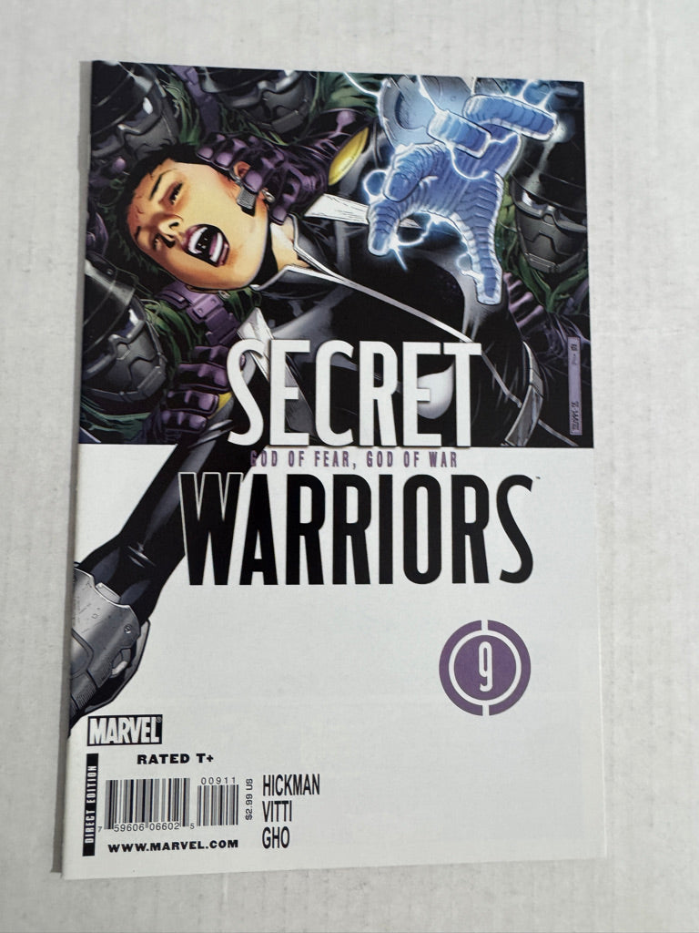 SECRET WARRIORS #9 NM Jim Cheung Cover