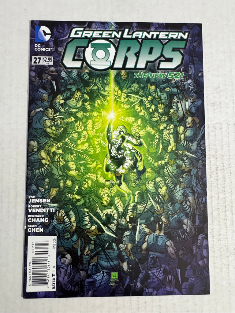 GREEN LANTERN CORPS #27 Vol 3 NM