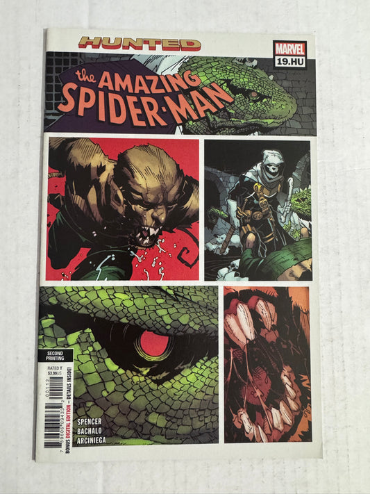 AMAZING SPIDER-MAN #19.HU Vol 5 NM 2nd Print Chris Bachalo Variant