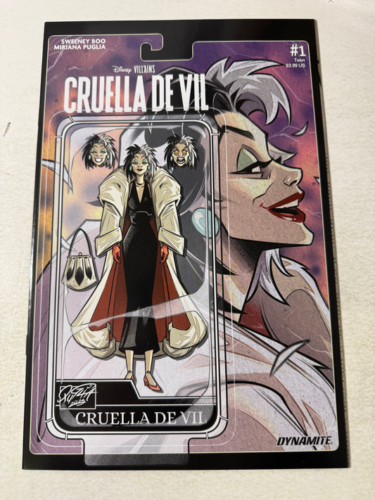 DISNEY VILLAINS : CRUELLA DE VIL #1 NM Action Figure Variant