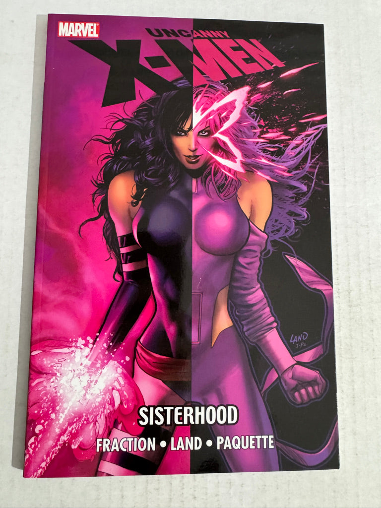 UNCANNY X-MEN Sisterhood TPB OOP NM Greg land Cover