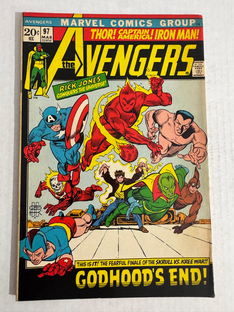 AVENGERS #97 FN