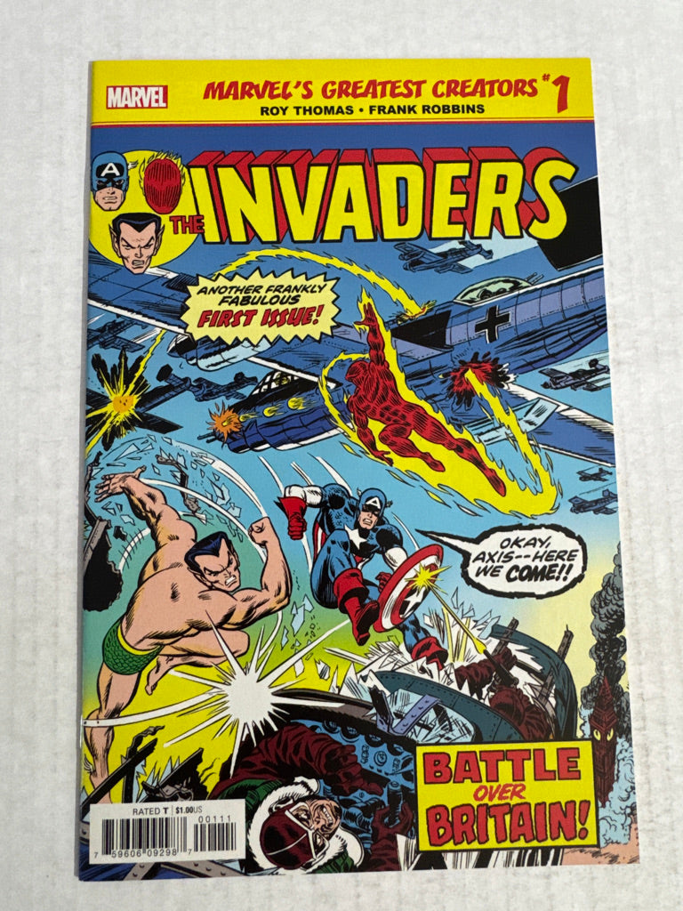 INVADERS #1 NM True Believers Variant
