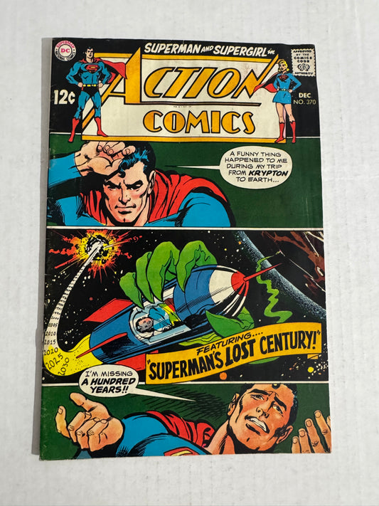 ACTION COMICS #370 GD/VG Neal Adams Cover