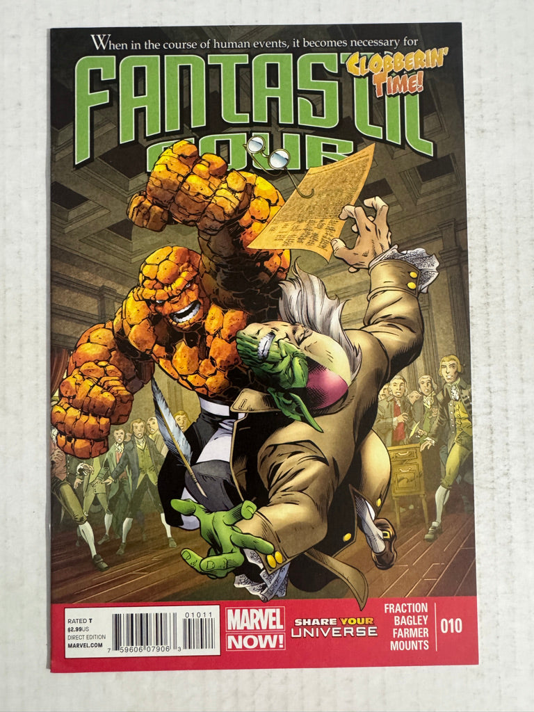 FANTASTIC FOUR #10 Vol 4 VF+