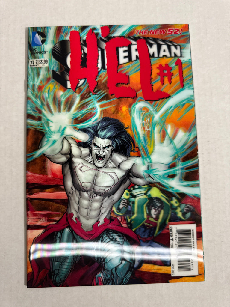 SUPERMAN #23.3 H'EL #1 Vol 3 NM Lenticular Cover