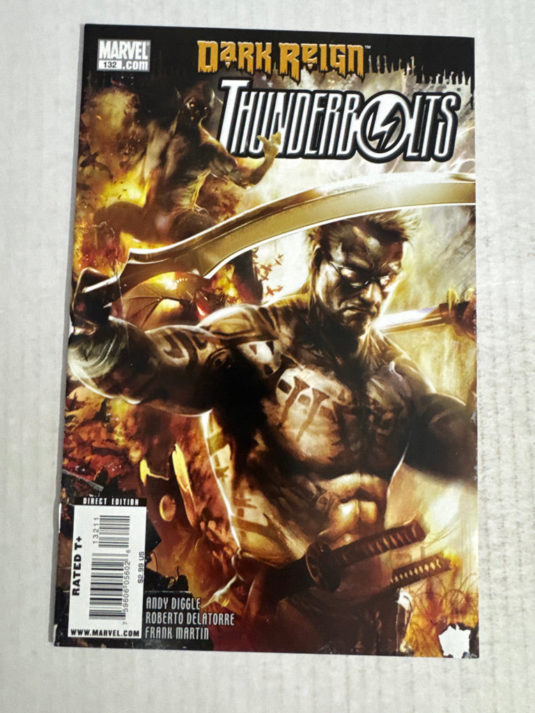 THUNDERBOLTS #132 Mattina Cover