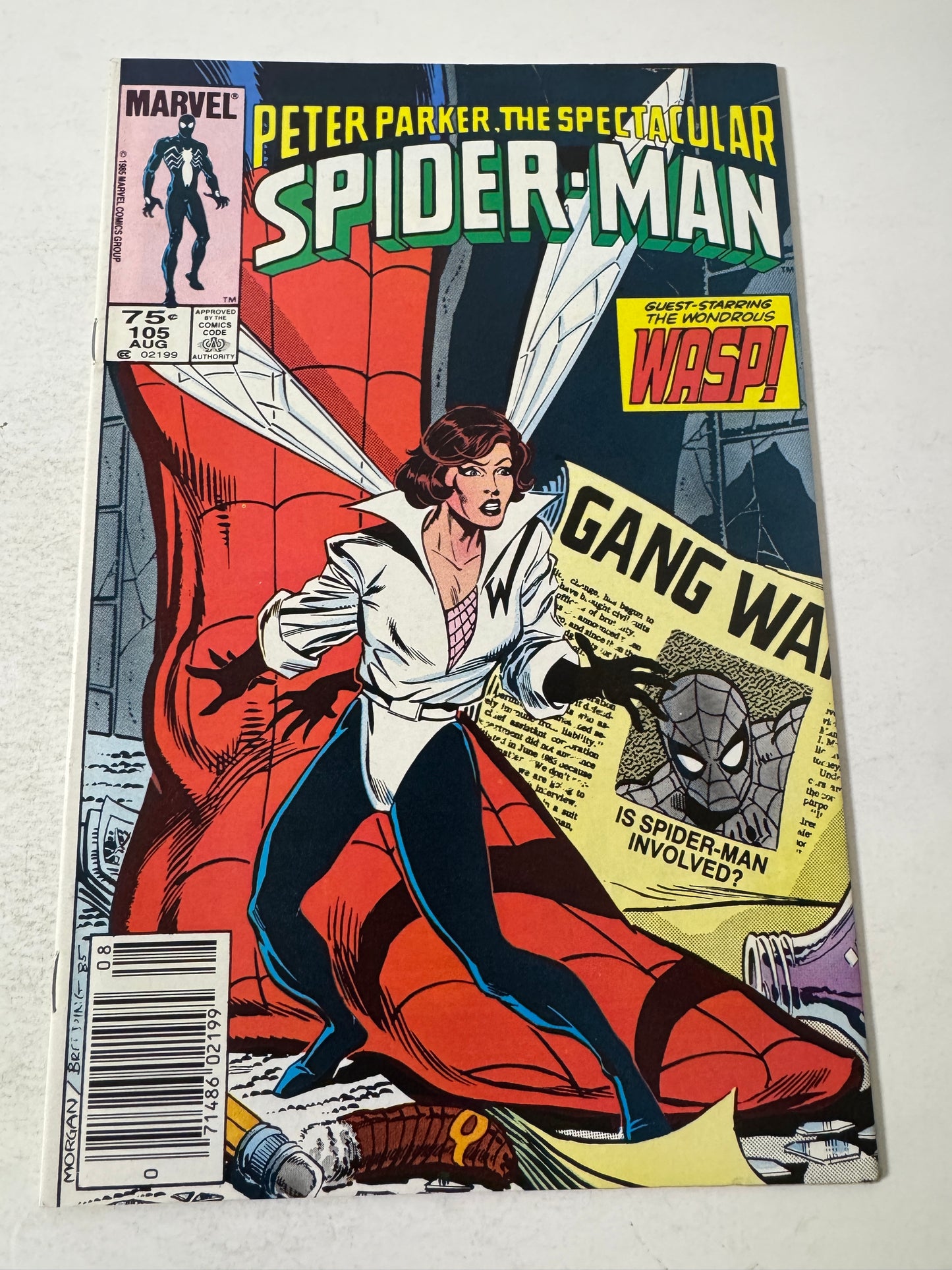 SPECTACULAR SPIDER-MAN #108 VF CANADIAN PRICE VARIANT