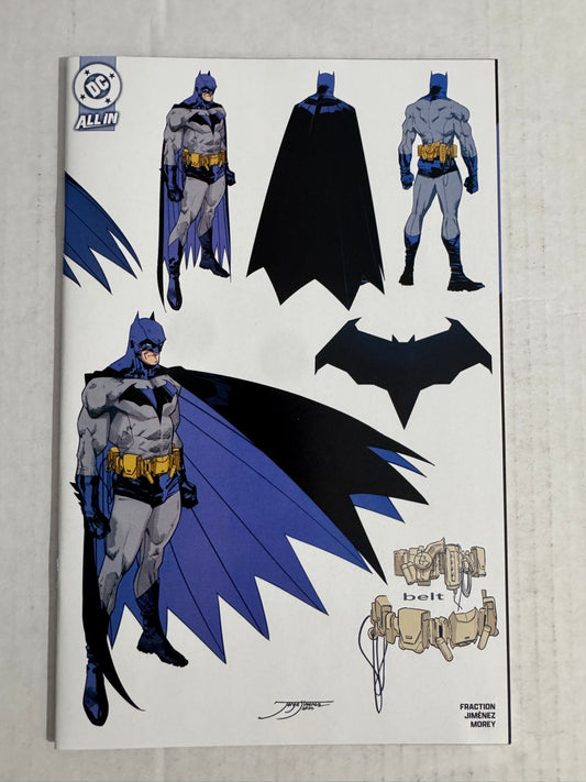 BATMAN #1 Vol 4 NM 1:5 Jorge Jimenez Design Variant