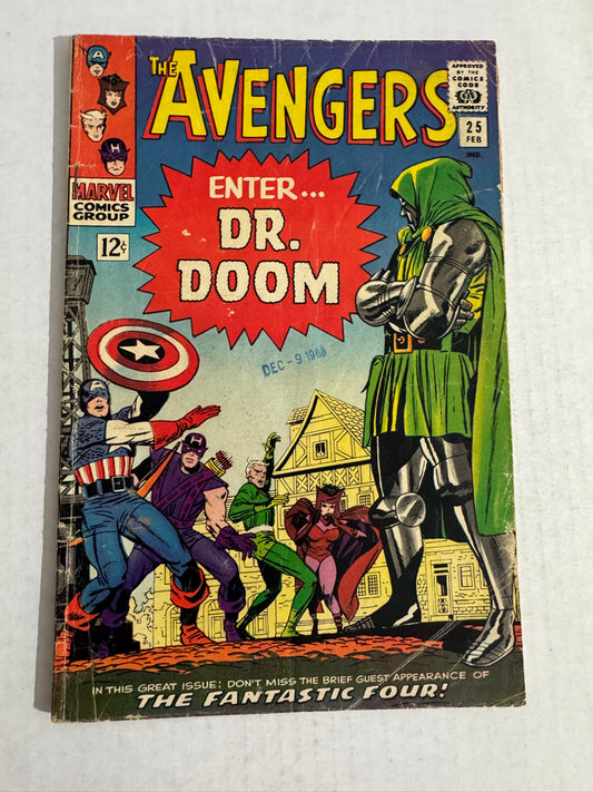 AVENGERS #25 GD+