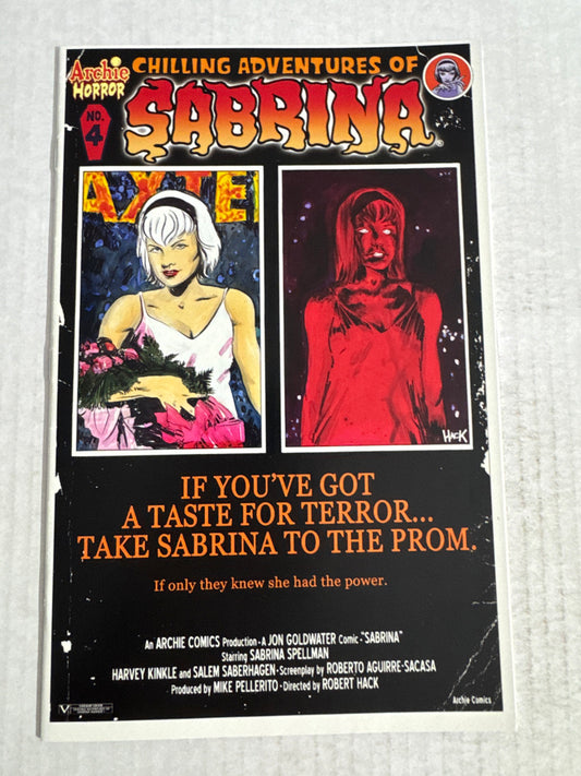 CHILLING ADVENTURES OF SABRINA #4 VF/NM Robert Hack Homage Variant