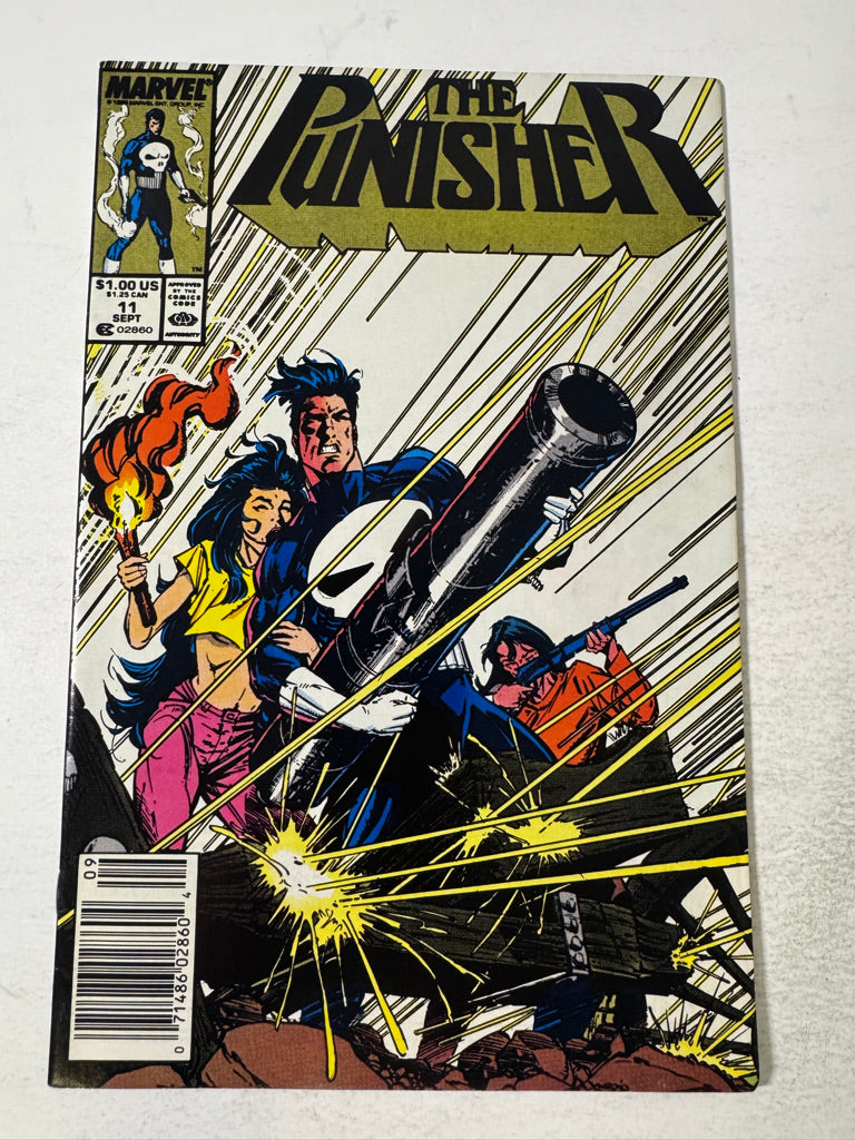 PUNISHER #11 Vol 2 NM- NEWSSTAND