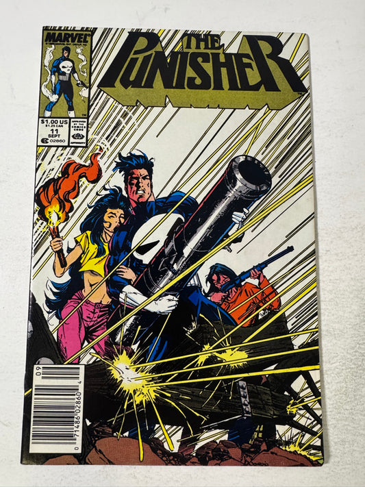 PUNISHER #11 Vol 2 NM- NEWSSTAND