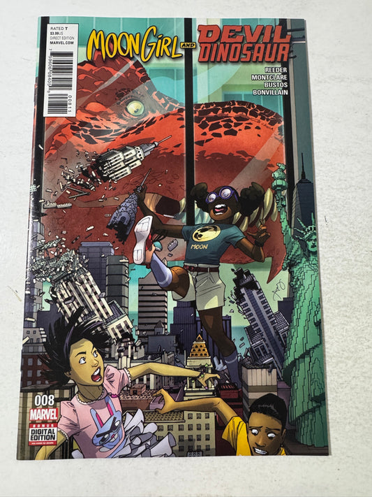 MOON GIRL AND DEVIL DINOSAUR #8 NM