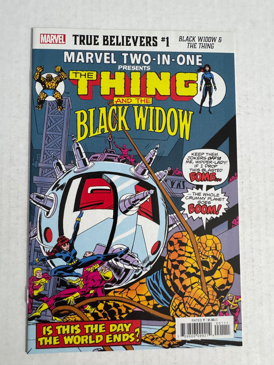 MARVEL TWO-IN-ONE #10 NM True Believers Variant